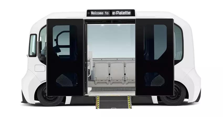 Toyota bringt den e-Palette-Elektro-Shuttle auf den Markt