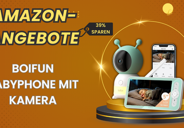BOIFUN Babyphone mit 2K Kamera – ...