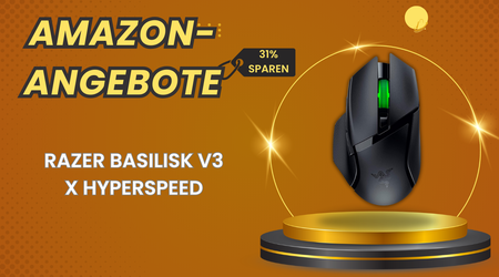 Razer Basilisk V3 X HyperSpeed Gaming-Maus – Spare jetzt 25€!