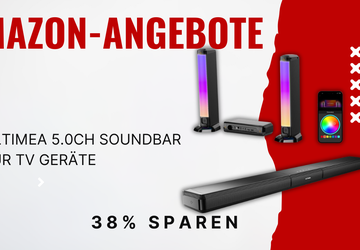 ULTIMEA 5.0ch Soundbar für TV Geräte ...