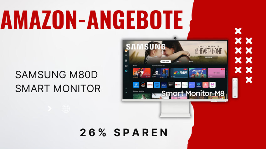 Samsung M80D Smart Monitor 32 Zoll 4K UHD – Jetzt 179€ günstiger!