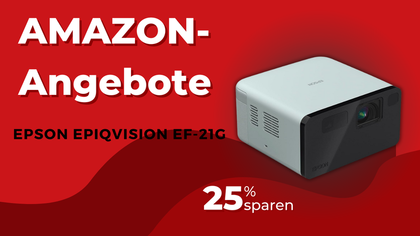 Epson EpiqVision EF-21G Mini-Laserprojektor – Jetzt 200€ günstiger!