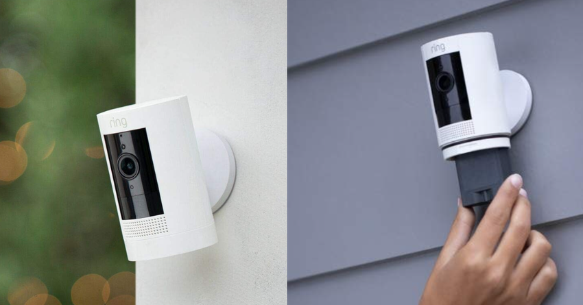 Ring Stick-kamera smartthings