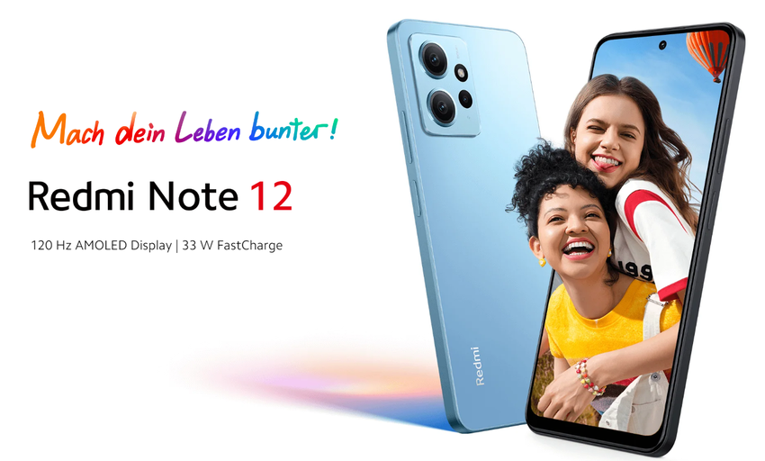 Redmi Note 12 4G - Snapdragon 685, 50MP-Kamera, 120Hz AMOLED-Display und MIUI 14 auf Android 13 ab €230