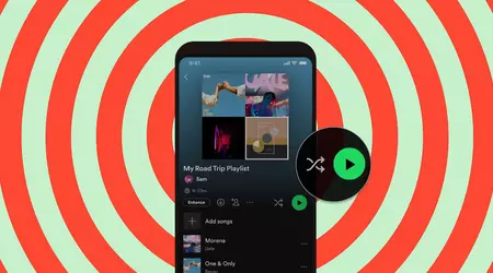 Spotify trennt "Play"- und "Shuffle"-Buttons für Premium-Nutzer