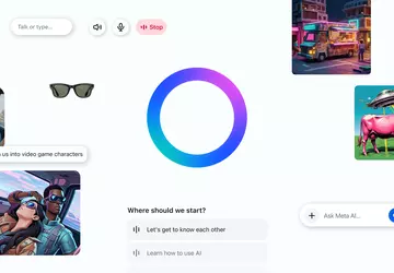 Meta präsentiert die Meta AI App: ...