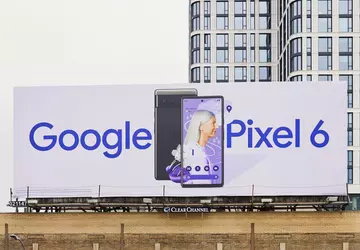 Google wirbt bereits für das Pixel ...