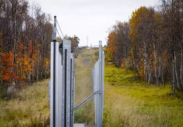 Norwegen will sich mit einem Zaun ...