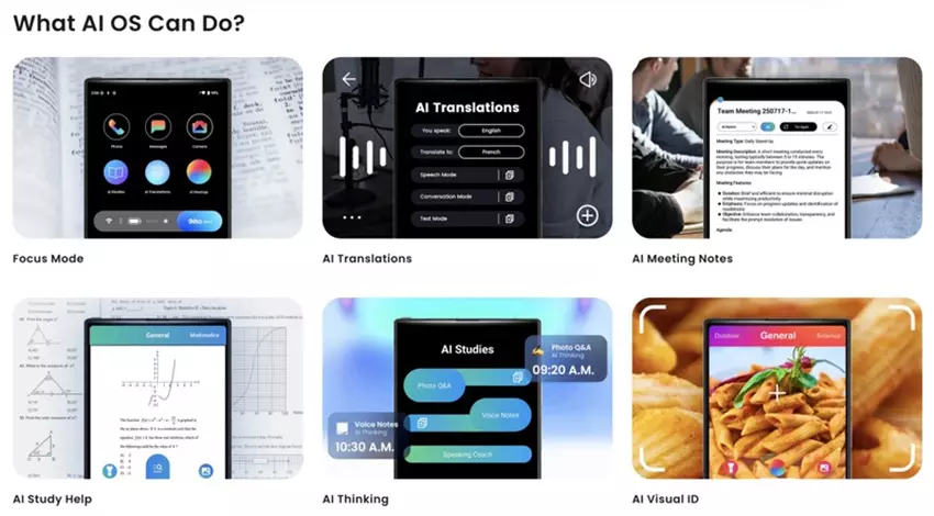 Funktionen des iKKO MindOne