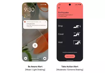 Google führt in den USA Erdbebenwarnungen ...