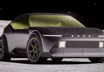 Hyundai hat das Konzept Drei vorgestellt, ...