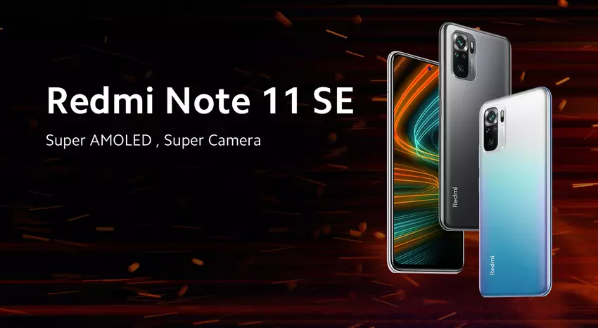 Xiaomi enthüllt den Preis des Redmi Note 11 SE: ein Budget-Smartphone mit AMOLED-Bildschirm und Helio G95-Chip