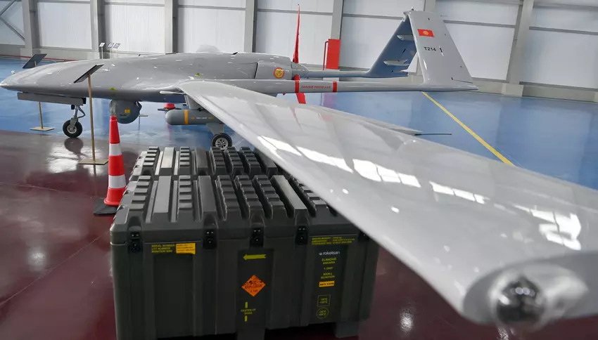 Kirgisistan eröffnet die Drohnenbasis Bayraktar TB2 für den Einsatz bei Grenzschutzbeamten