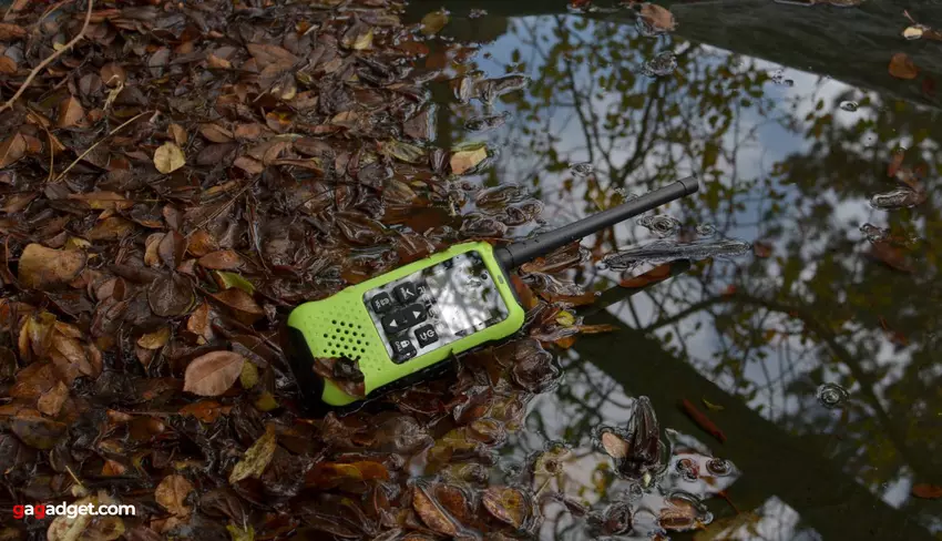 Retevis EzTalk 5 Feldtest Wald