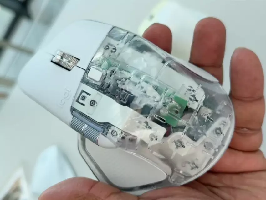 Logitech hat die exklusive transparente Maus Logitech MX Master 4 vorgestellt