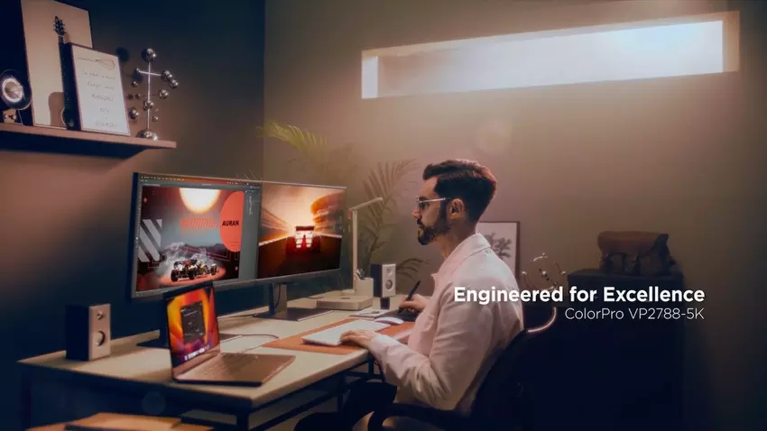 ViewSonic kündigt eine Alternative zum Apple Studio Display an - ColorPro VP2788-5K Monitor