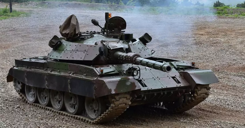 Die Ukraine erhielt 28 modernisierte M-55S-Panzer mit einer neuen Kanone und einem leistungsstarken Motor