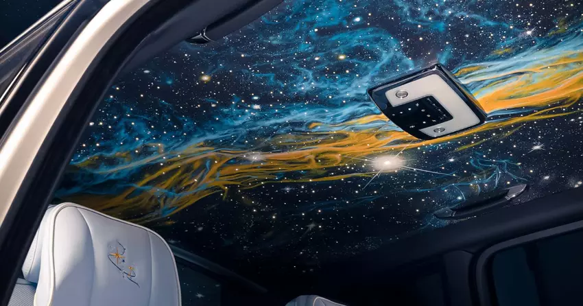 Rolls-Royce Cullinan Cosmos: Die Decke des SUV wurde in ein Kunstwerk verwandelt
