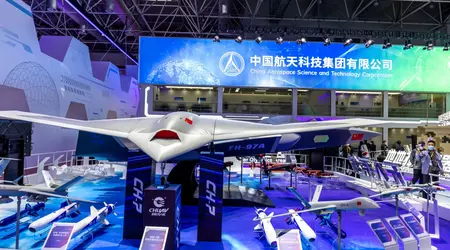 China präsentiert die neueste Caihong-7-Drohne mit einem "fliegenden Flügel"