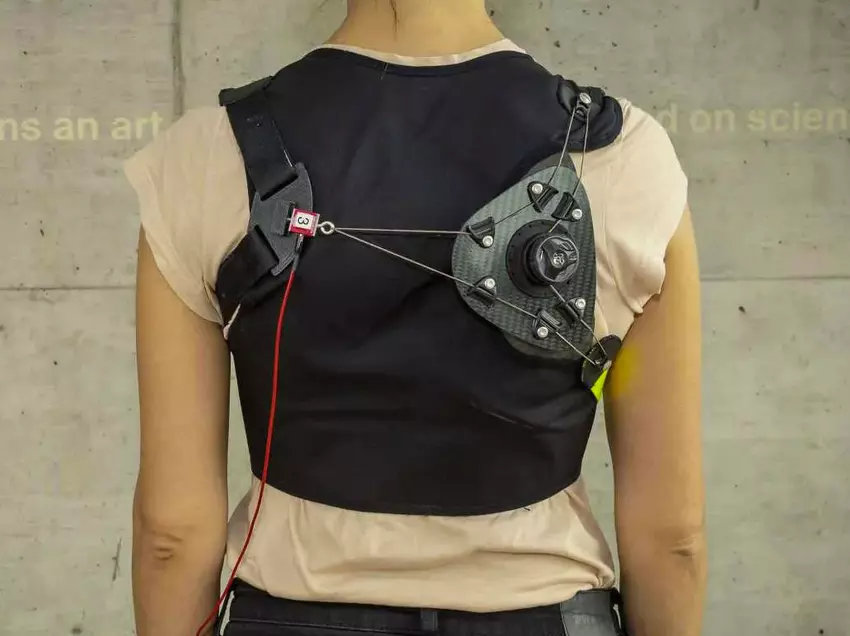 Myoshirt entwickelte textile tragbare Muskeln