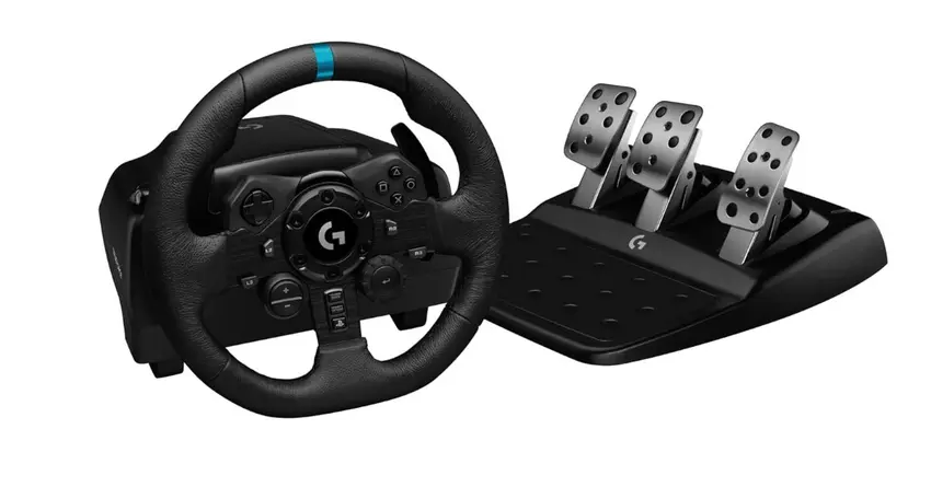 Logitech G923 ps4 lenkrad mit pedale test