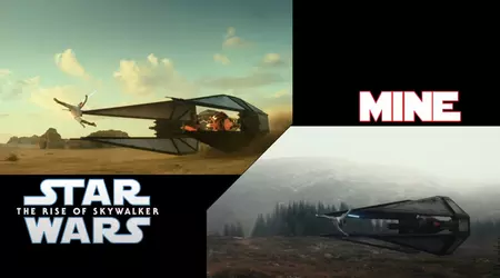 Star Wars-Fan stellt Reys Sprung um den Tie Whisper ohne Hollywood-Budget nach (Video)
