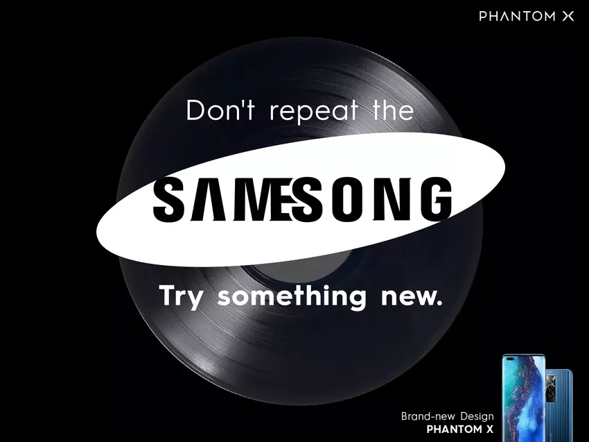 Das chinesische Unternehmen Tecno hat beschlossen, Samsung zu trollen, und das ist seltsam