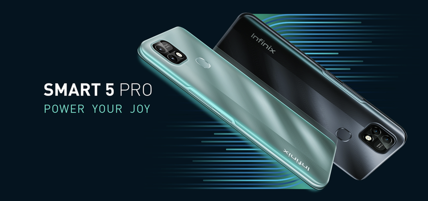 Infinix Smart 5 Pro: günstiges Smartphone mit 6000mAh Akku und Android 11 Go Edition an Bord