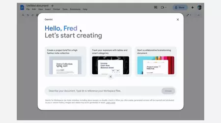 Google beginnt mit dem Test der Funktion "Hilfe bei der Erstellung", die von Gemini in Google Docs unterstützt wird