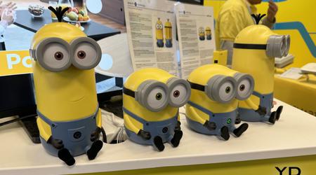 Einführung von niedlichen Wi-Fi-Routern in Form von Bob und Kevins Lakaien