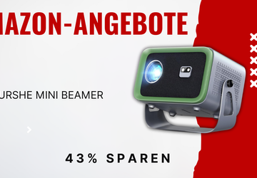 PURSHE Mini Beamer – Jetzt 69€ ...