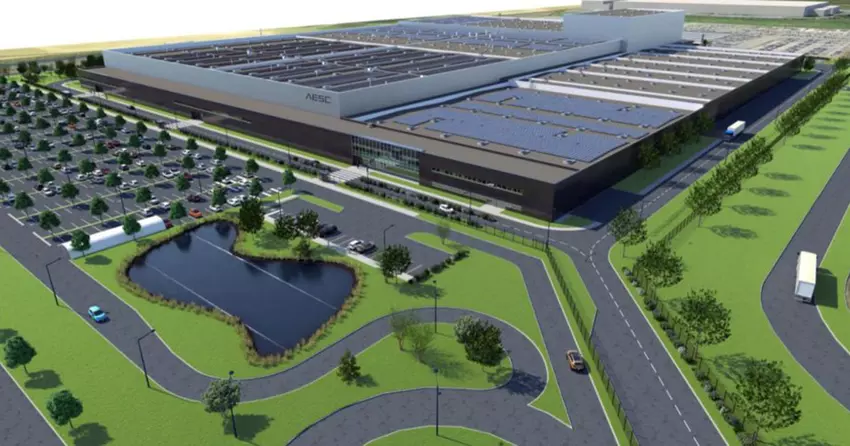 AESC hat 48 Millionen Euro für ein Batteriezellenwerk in Frankreich aufgebracht
