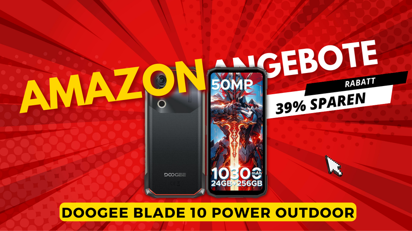 DOOGEE Blade 10 Power Outdoor Smartphone – Satte 110€ Rabatt!