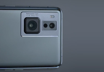 OPPO zeigte ein Smartphone mit einer ...