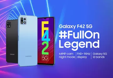 Samsung Galaxy F42 5G: 90Hz FHD+ ...