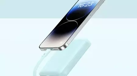 Baseus hat einen 10.000-mAh-Akku mit integriertem Kabel und drahtlosem Laden vorgestellt