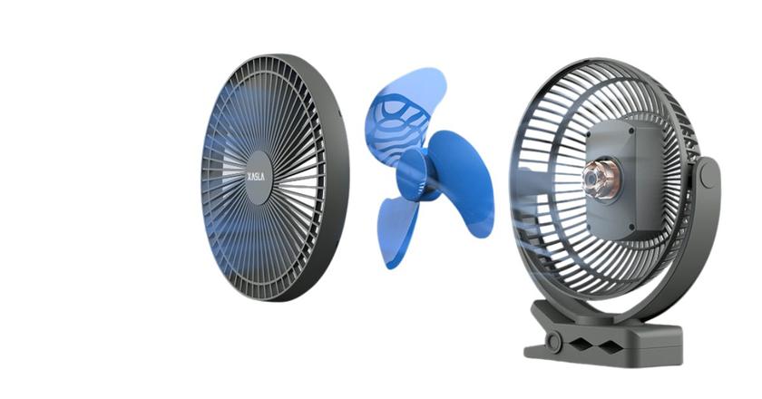 Xasla Golfcart Ventilator mit Clip