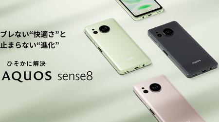 Sharp Aquos Sense 8 - Snapdragon 6 Gen 1, 180Hz IGZO OLED Display, NFC, 50MP Kamera und IP68 Wasserschutz für $415