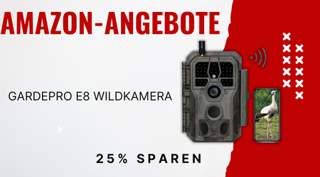 GardePro E8 Wildkamera mit WLAN – Satte 25% Rabatt!