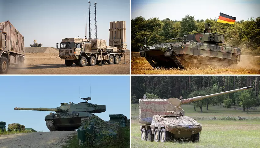 30 aufgerüstete Leopard 1A5-Panzer, 4 IRIS-T, Marder, RCH 155-Flugabwehrsysteme und Drohnen im Wert von 2,95 Mrd. Dollar - Deutschland gibt offiziell sein neues Militärhilfepaket für die Ukraine bekannt