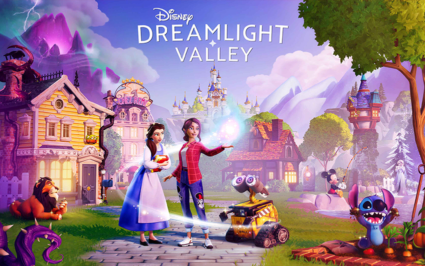 Abenteuersimulator in der Welt von Disney, dem angekündigten Spiel Disney Dreamlight Valley, in dem Spieler ihre eigene Welt erschaffen