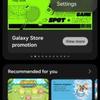 Screenshot des Spiele-Hubs mit Galaxy S25