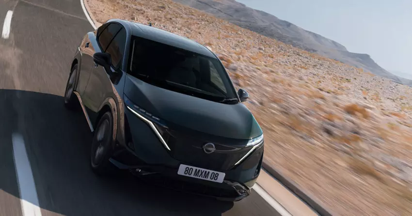 Der Nissan Ariya ist ein Crossover