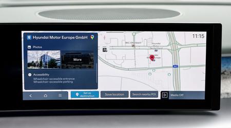 Hyundai hat Google Places in die Navigation seiner Fahrzeuge integriert