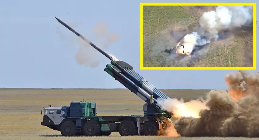 Die ukrainischen Verteidigungskräfte haben ein sehr seltenes russisches Smerch-Mehrfachraketenwerfersystem mit einem Exportwert von mehr als 12 Millionen Dollar zerstört