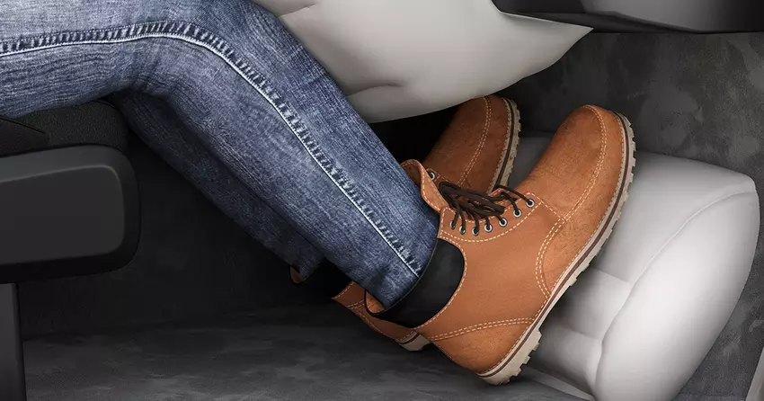 ZF Lifetec hat den ersten Fersenairbag der Welt entwickelt - rettet Füße bei Verkehrsunfällen