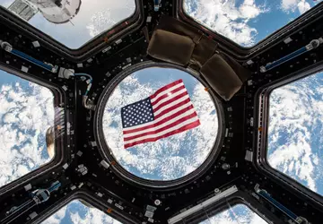 Die auf der ISS gestrandeten Astronauten ...