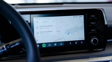Neues Google Maps-Design in Android Auto: Die Karte befindet sich jetzt in der Mitte des Bildschirms