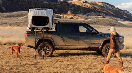 iKamper hat ein Zelt speziell für Rivian-Elektroautos vorgestellt