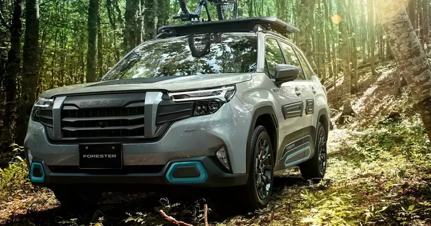 Subaru hat eine japanische Version des Forester mit Karosserie-Kits im Stil einer Samurai-Rüstung vorgestellt